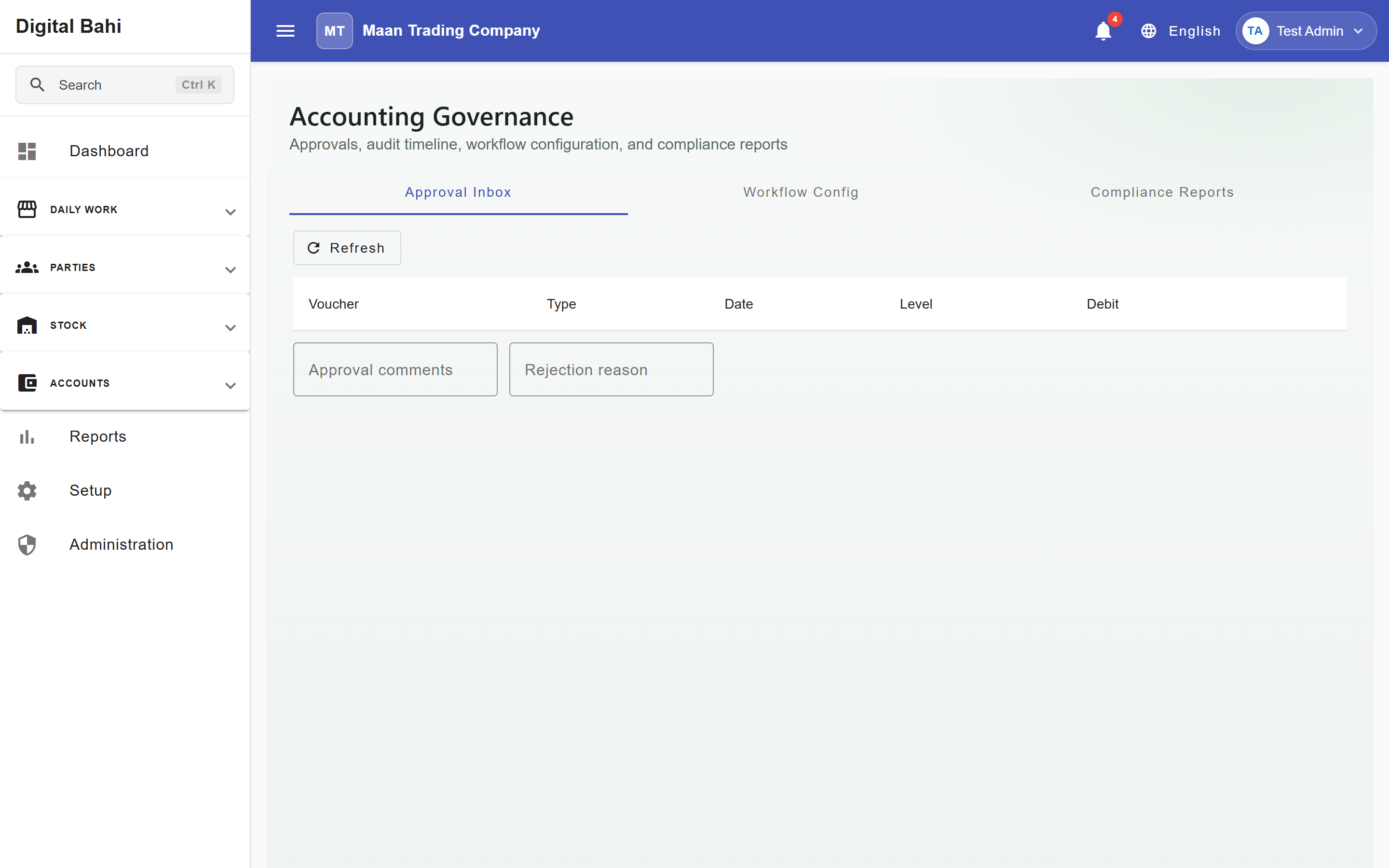 Accounting Governance & Approvals Hub